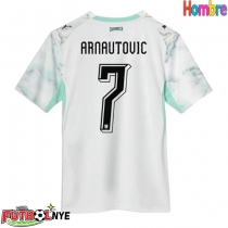 Camiseta Austria Marko Arnautovic #7 Visitante Equipación Mundial 2026 manga corta